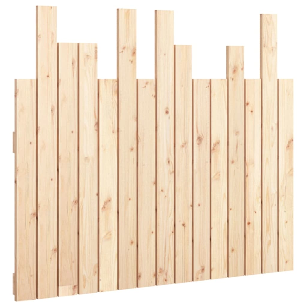 Wall Headboard 95.5 cm Solid Wood Pine