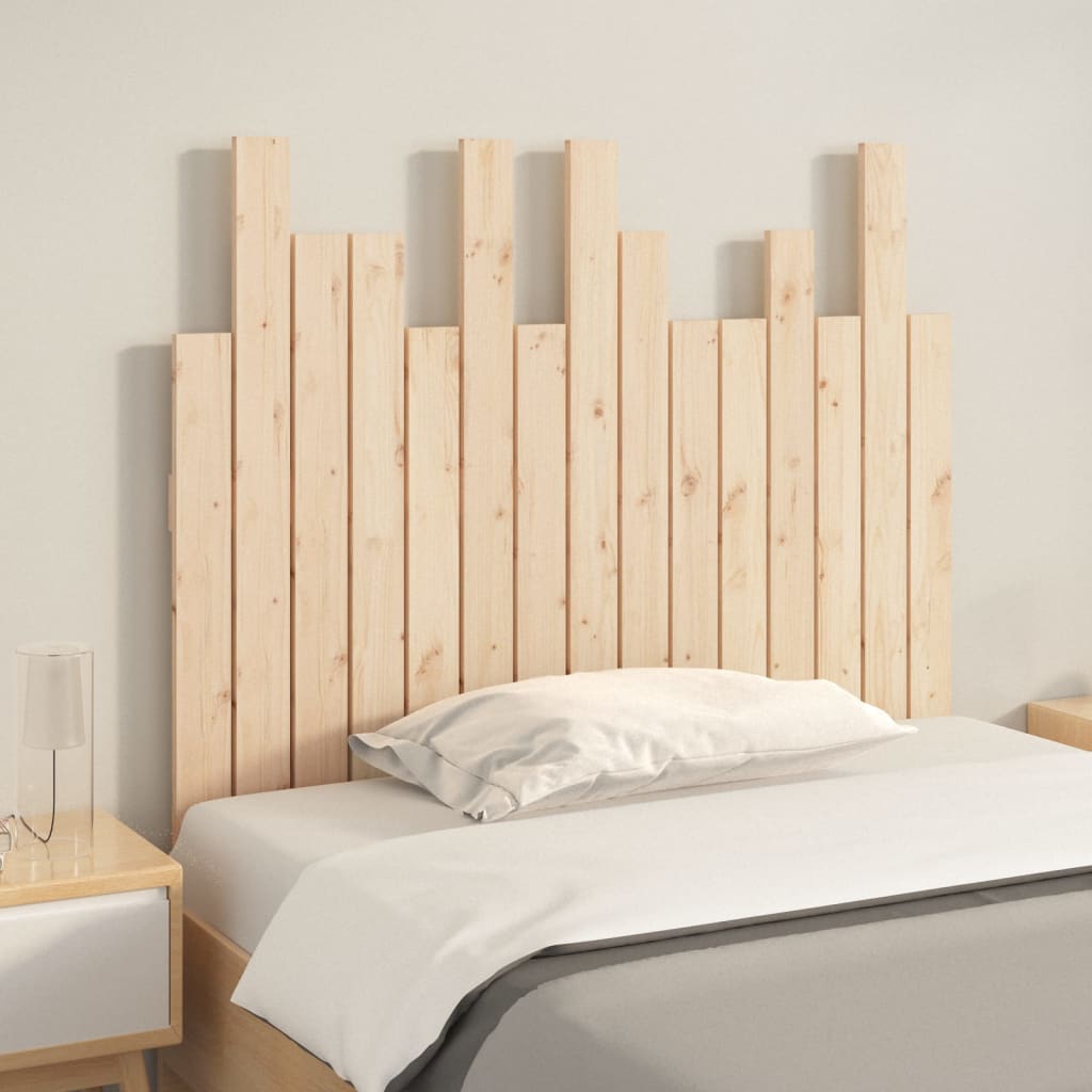 Wall Headboard 95.5 cm Solid Wood Pine