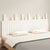 Wall Headboard White 185 cm Solid Wood Pine