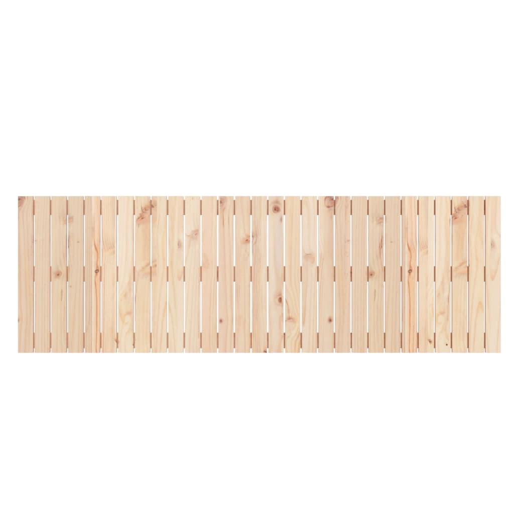 Wall Headboard 185 cm Solid Wood Pine