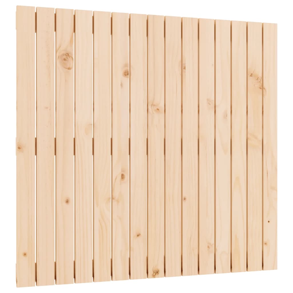 Wall Headboard 95.5 cm Solid Wood Pine