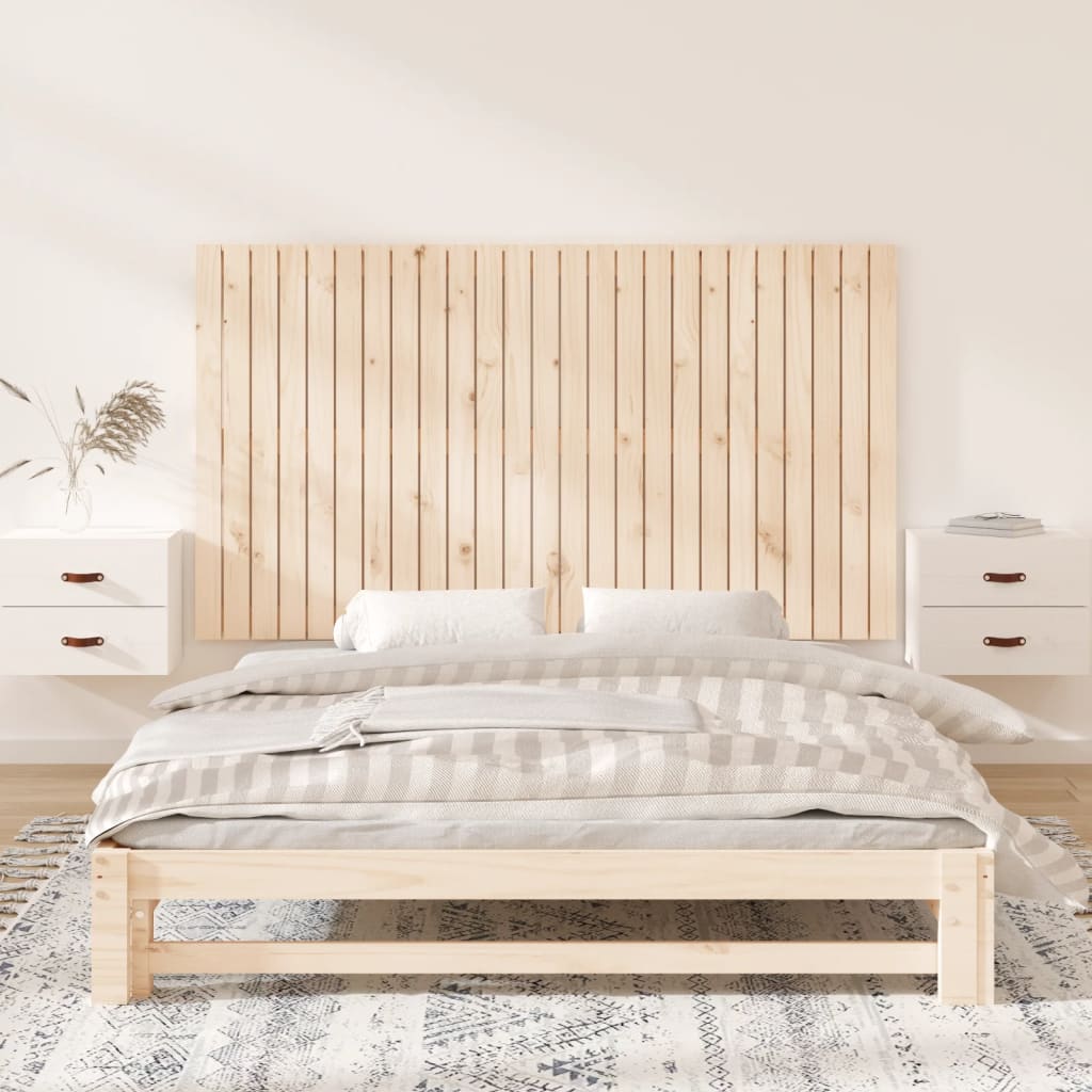 Wall Headboard 159.5 cm Solid Wood Pine