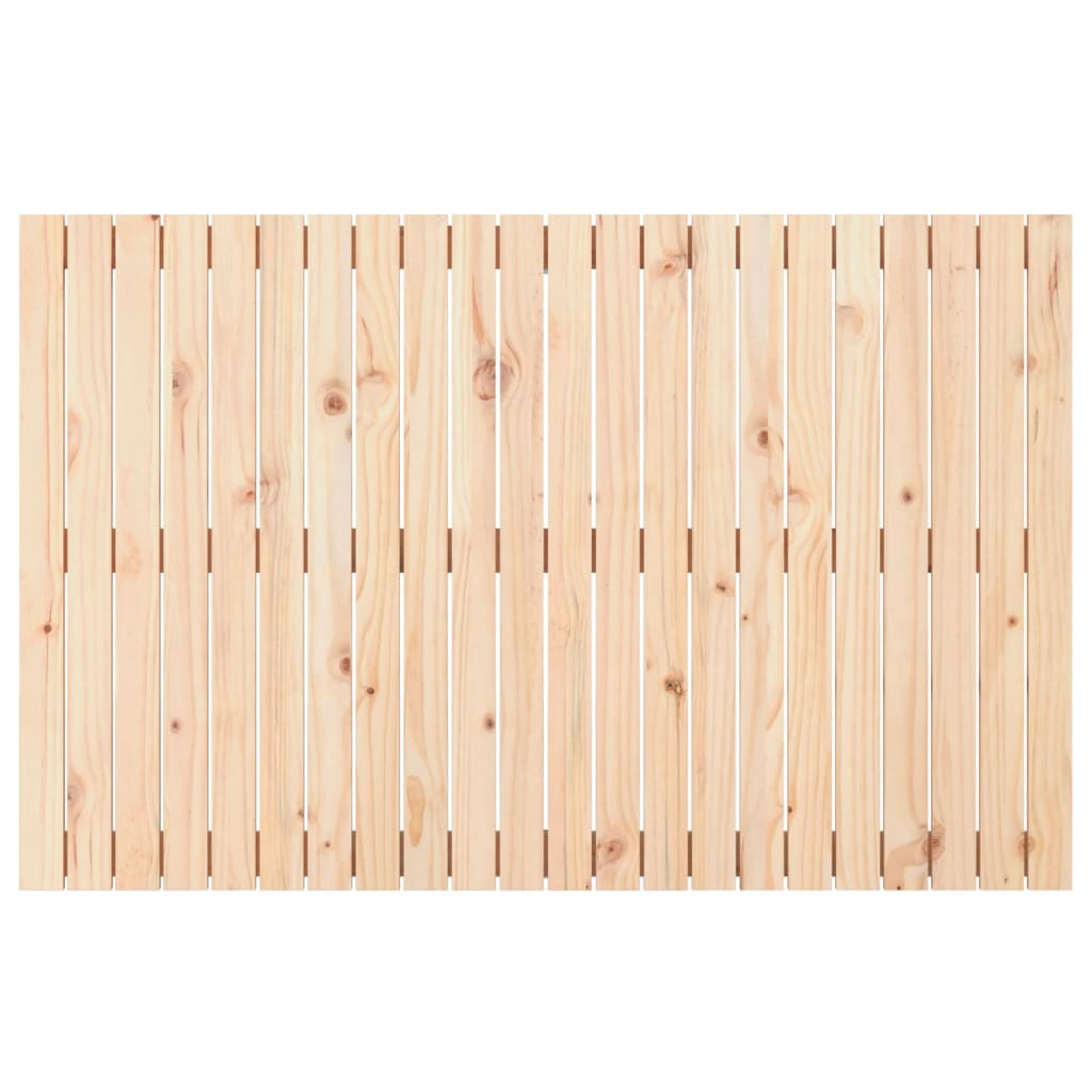 Wall Headboard 140 cm Solid Wood Pine