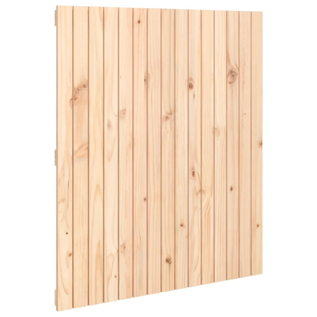 Wall Headboard 95.5 cm Solid Wood Pine