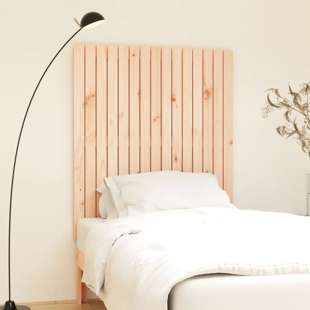 Wall Headboard 95.5 cm Solid Wood Pine