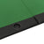 10-Player Folding Poker Tabletop Green 208x106x3 cm