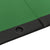 10-Player Folding Poker Table Green 207x106x76 cm