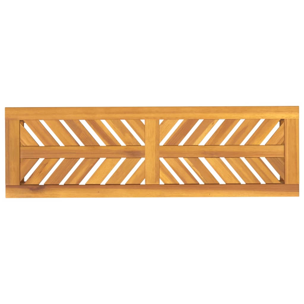 Garden Bench 110 cm Solid Wood Acacia