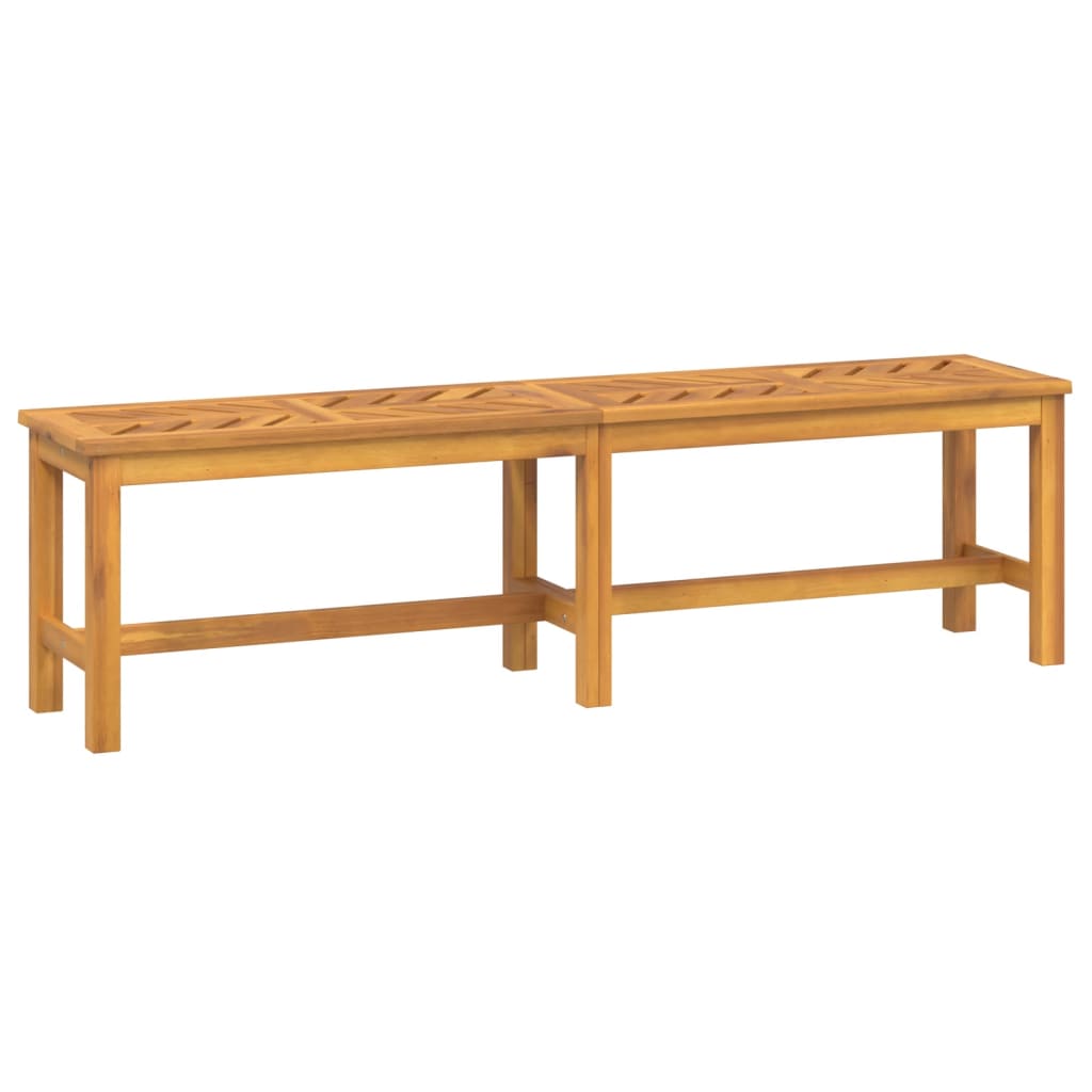 Garden Bench 150 cm Solid Wood Acacia