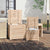 3 Piece Garden Box Set Solid Wood Pine