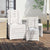 3 Piece Garden Box Set White Solid Wood Pine