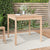 Garden Table 82.5x82.5x76 cm Solid Wood Pine