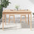 Garden Table 121x82.5x76 cm Solid Wood Pine