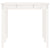 Garden Table White 159.5x82.5x76 cm Solid Wood Pine