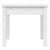 Garden Bench White 50x44x45 cm Solid Wood Pine