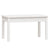 Garden Bench White 80x44x45 cm Solid Wood Pine