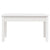 Garden Bench White 80x44x45 cm Solid Wood Pine