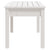 Garden Bench White 80x44x45 cm Solid Wood Pine