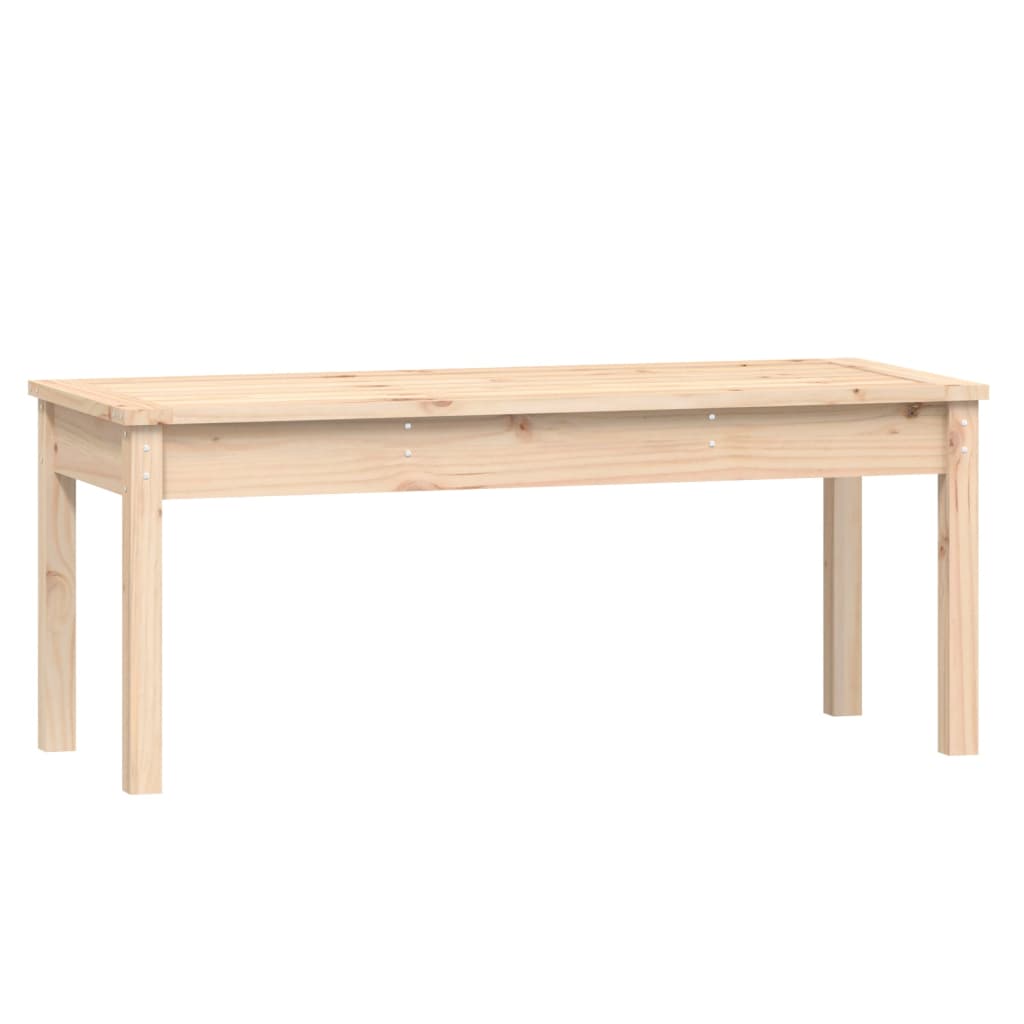 Garden Bench 109x44x45 cm Solid Wood Pine