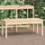 Garden Bench 109x44x45 cm Solid Wood Pine