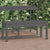 Garden Bench Grey 109x44x45 cm Solid Wood Pine