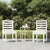 Garden Chairs 2 pcs White 50x48x91.5 cm Solid Wood Pine