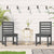 Garden Chairs 2 pcs Grey 50x48x91.5 cm Solid Wood Pine