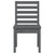 Garden Chairs 2 pcs Grey 50x48x91.5 cm Solid Wood Pine