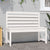 Garden Bench White 109 cm Solid Wood Pine