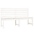 Garden Bench White 157.5 cm Solid Wood Pine