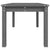 Garden Table Grey 82.5x50.5x45 cm Solid Wood Pine