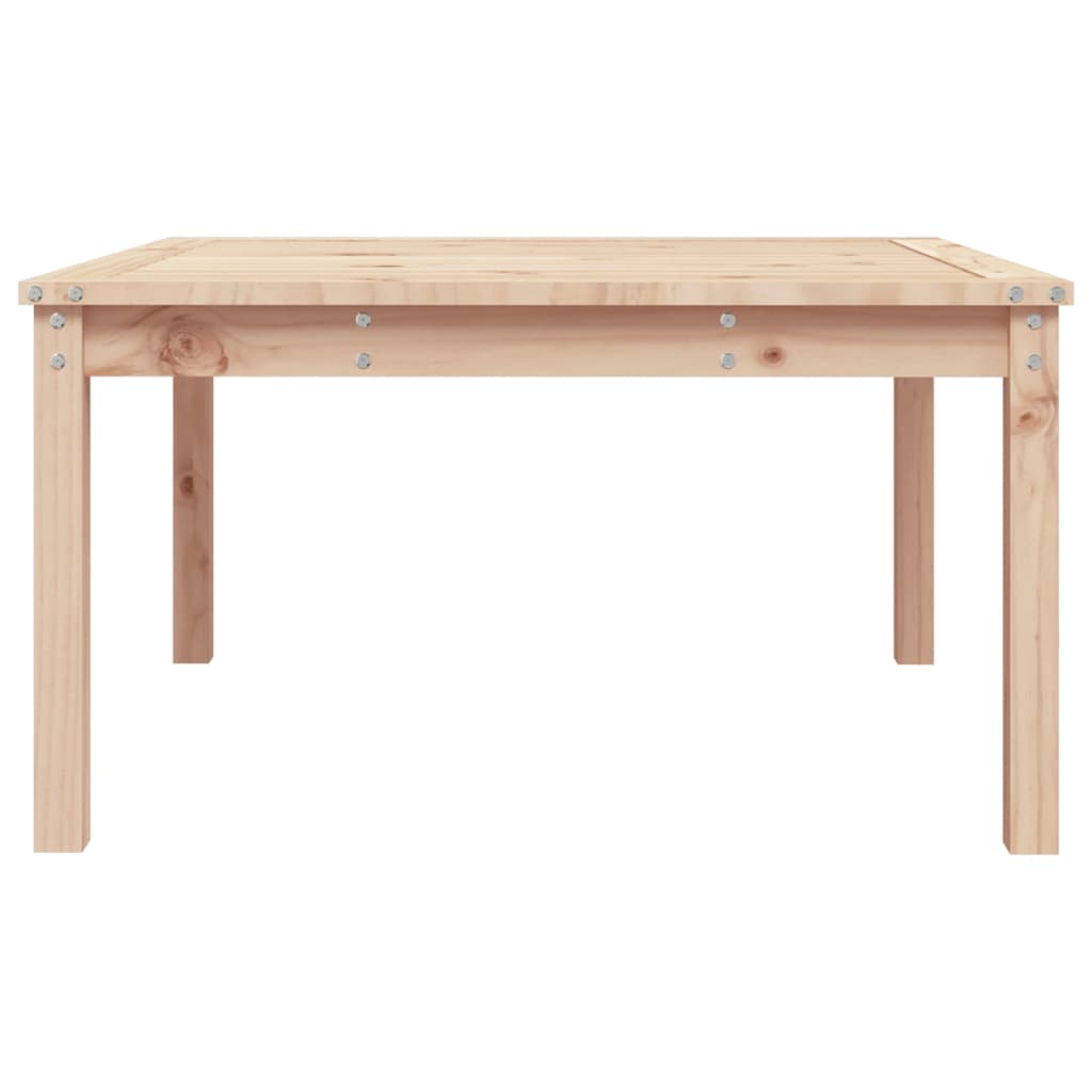 Garden Table 82.5x82.5x45 cm Solid Wood Pine