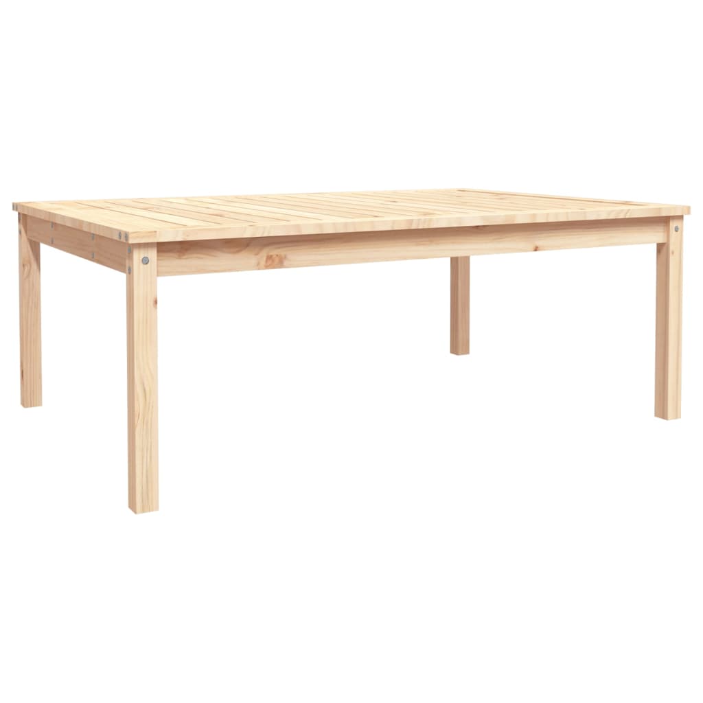 Garden Table 121x82.5x45 cm Solid Wood Pine