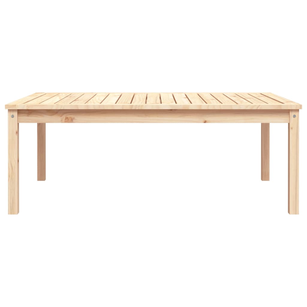 Garden Table 121x82.5x45 cm Solid Wood Pine