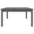 Garden Table Grey 121x82.5x45 cm Solid Wood Pine