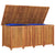 Garden Storage Box 200x80x75 cm Solid Wood Acacia