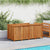 Garden Storage Box 200x80x75 cm Solid Wood Acacia