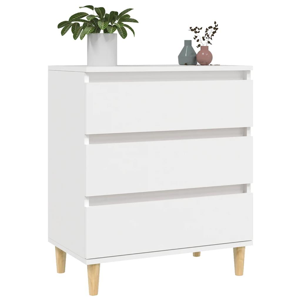 Sideboard White 60x35x70 cm Engineered Wood