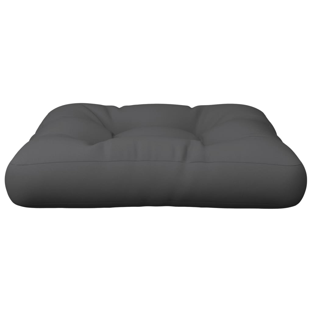 Pallet Cushion Anthracite 50x50x12 cm Fabric