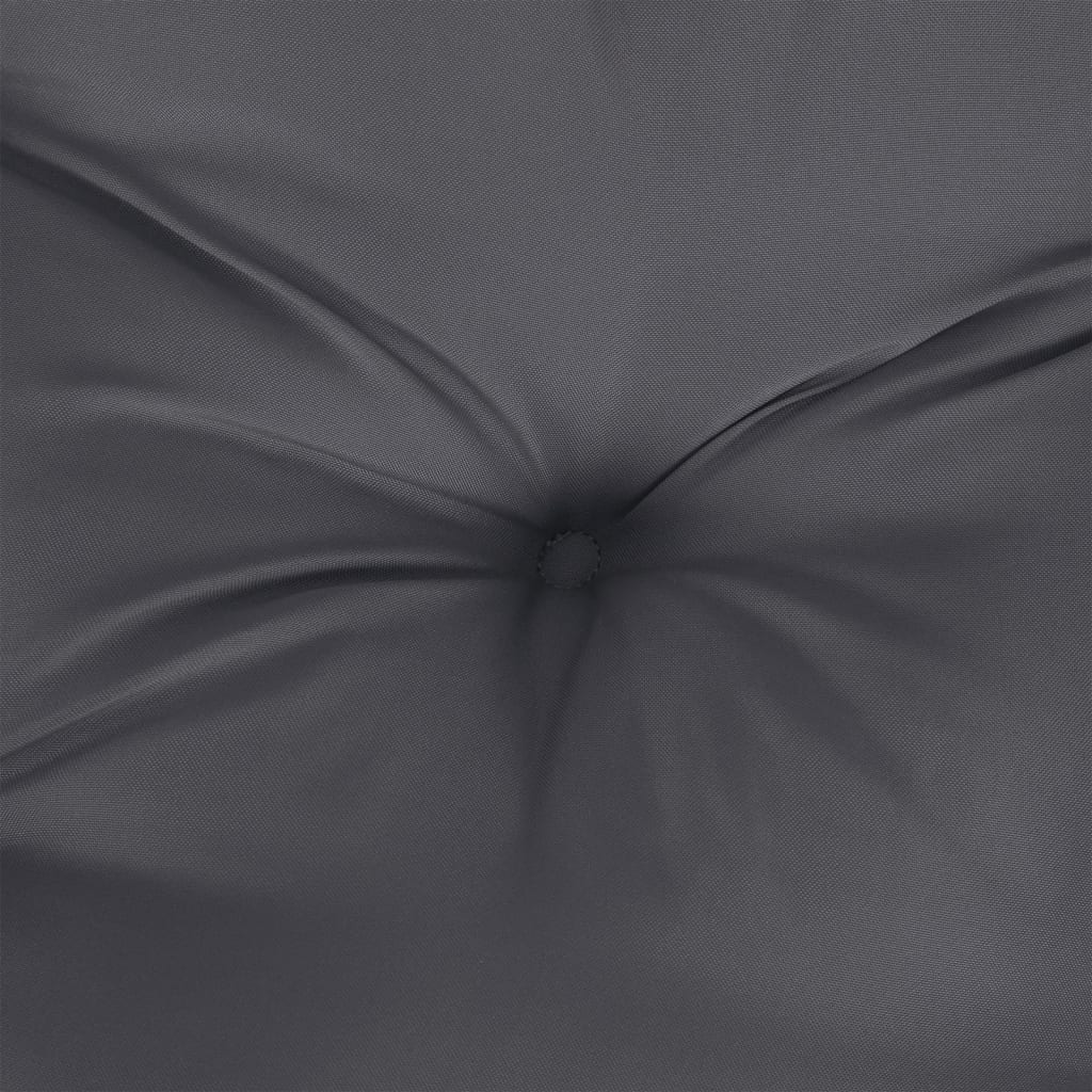 Pallet Cushion Anthracite 50x50x12 cm Fabric