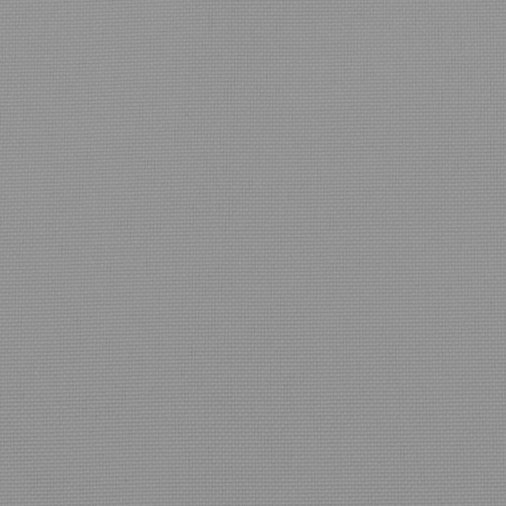 Pallet Cushion Grey 50x50x12 cm Fabric
