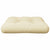 Pallet Cushion Cream 50x50x12 cm Fabric