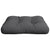 Pallet Cushion Grey 60x60x12 cm Fabric