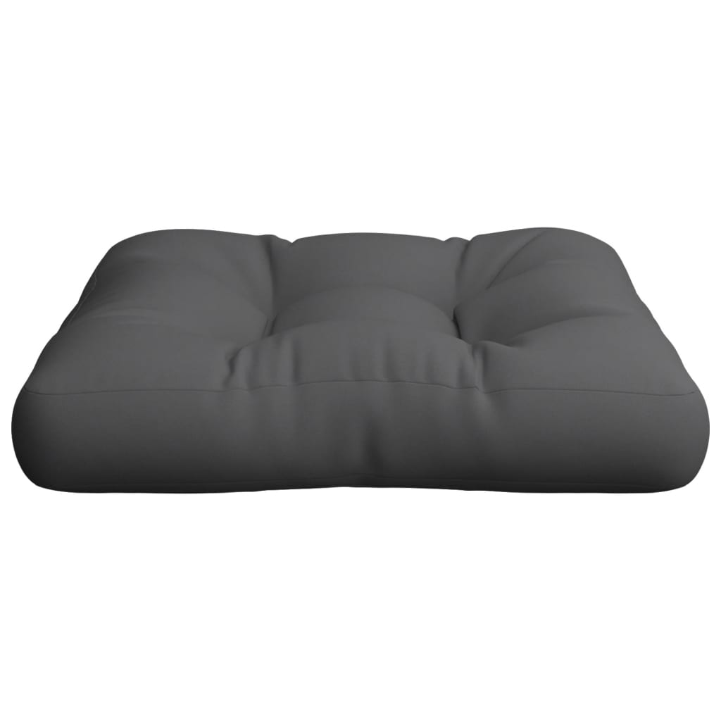 Pallet Cushion Anthracite 60x60x12 cm Fabric
