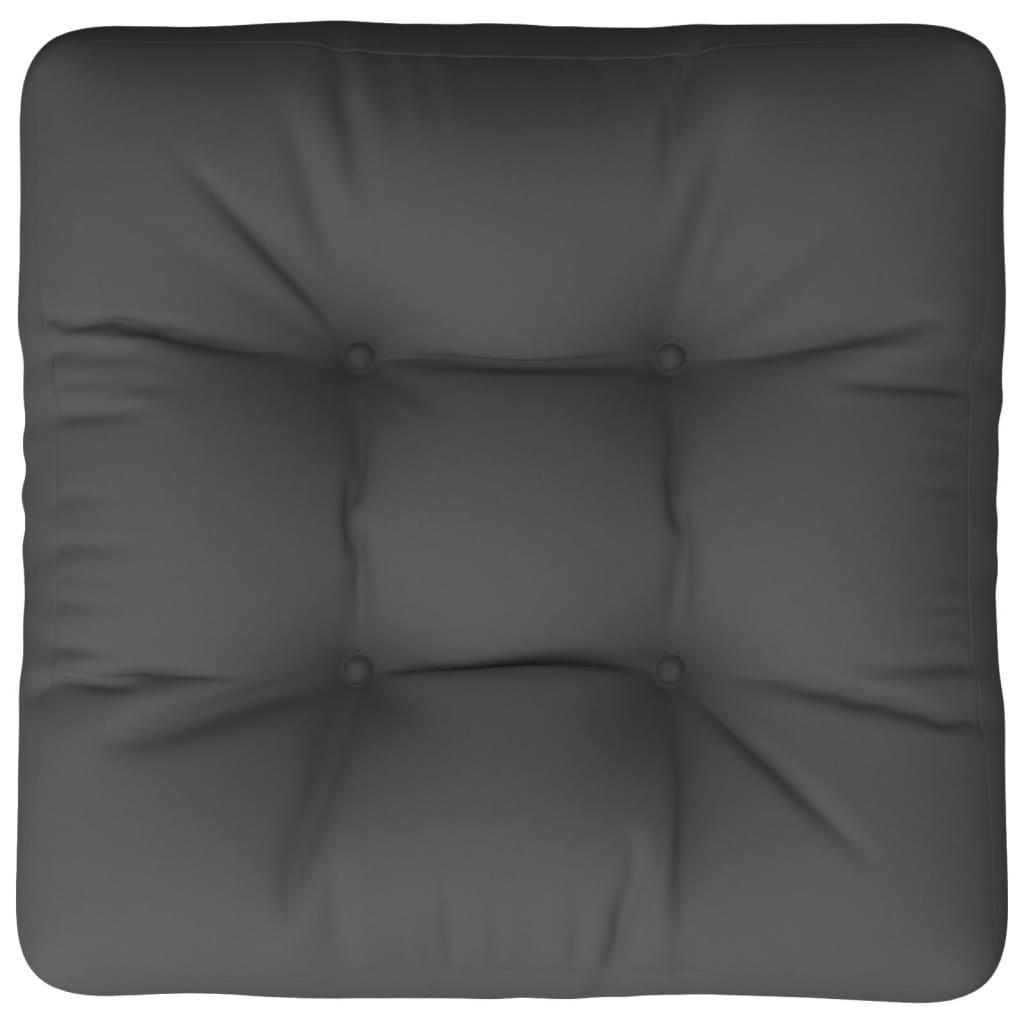 Pallet Cushion Grey 60x60x12 cm Fabric