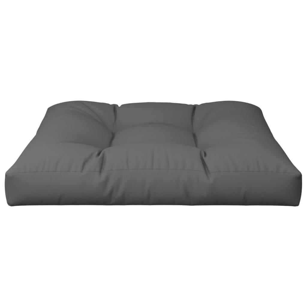 Pallet Cushion Anthracite 70x70x12 cm Fabric
