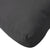 Pallet Cushion Black 70x70x12 cm Fabric