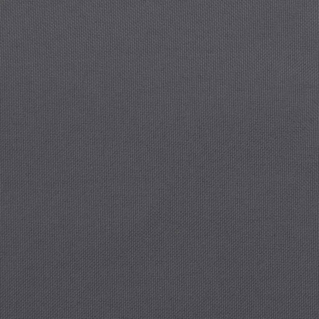 Pallet Cushion Anthracite 80x80x12 cm Fabric