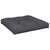 Pallet Cushion Black 80x80x12 cm Fabric