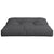 Pallet Cushion Black 80x80x12 cm Fabric